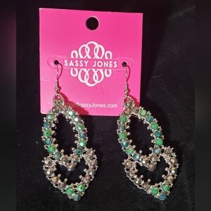 Sassy Jones Malia Green Dangles